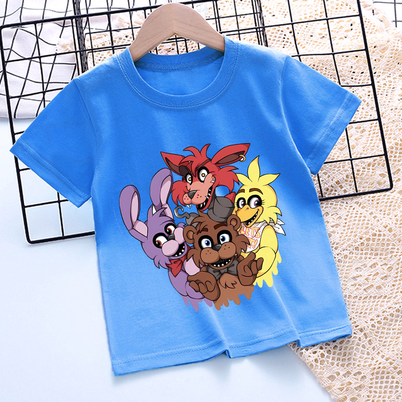 Summer Clothing Newborn - Five Night At Freddys T Shirt