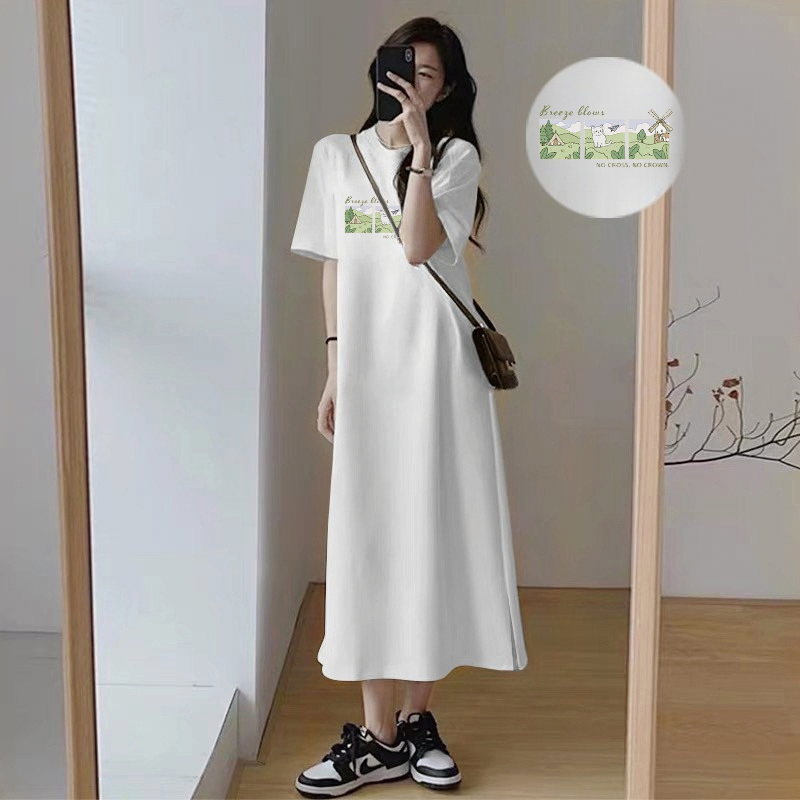 Summer Clothing For Older Women - Plus Size Women T Shirt Dress