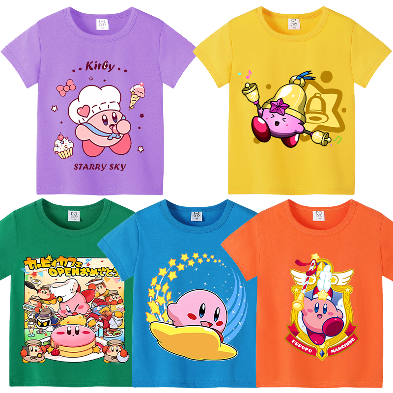 Summer Clothing Newborn - Star Kirbys Summer Short Sleeve Kid