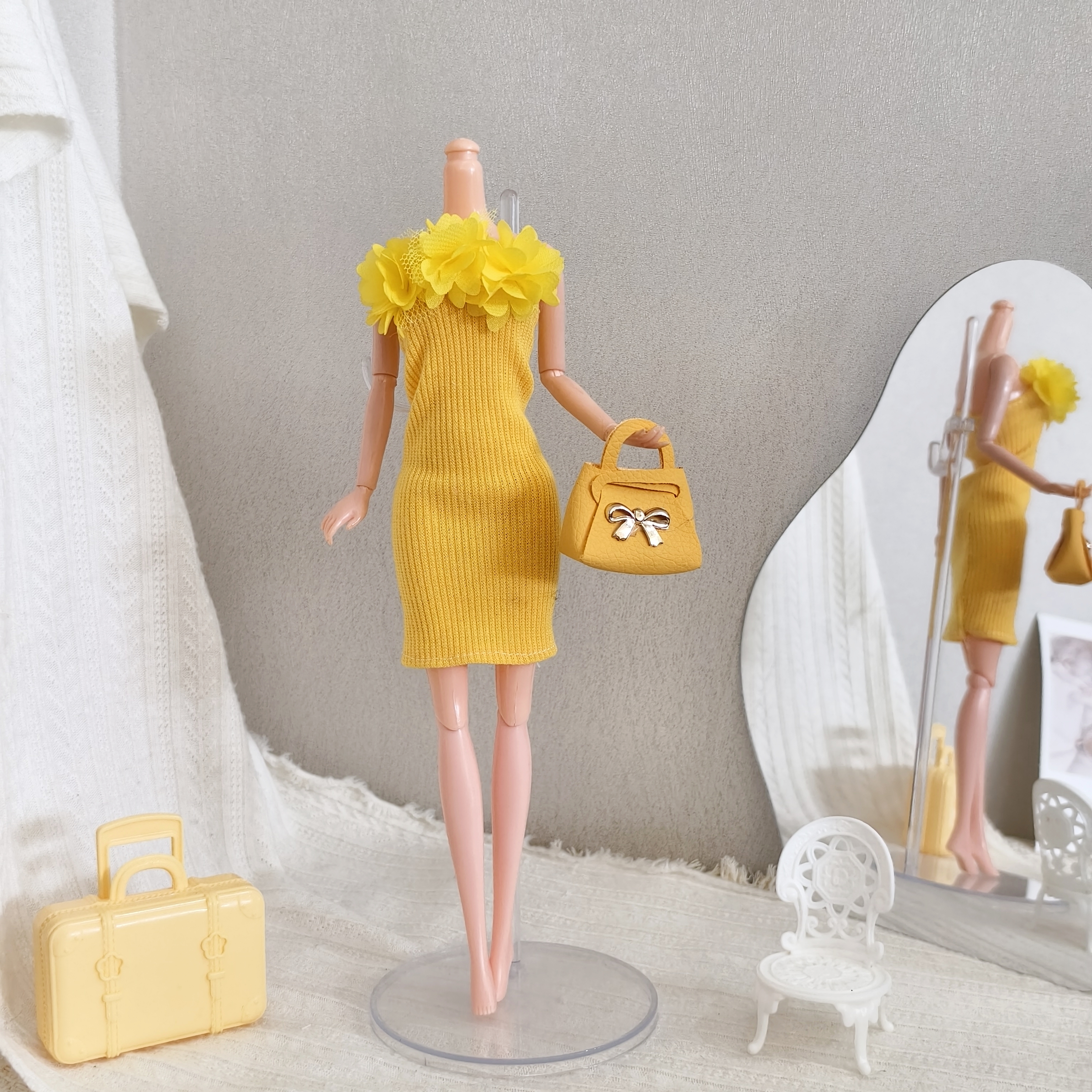 Summer Clothing Newborn - French Petal Slim Dress Fashion Sexy