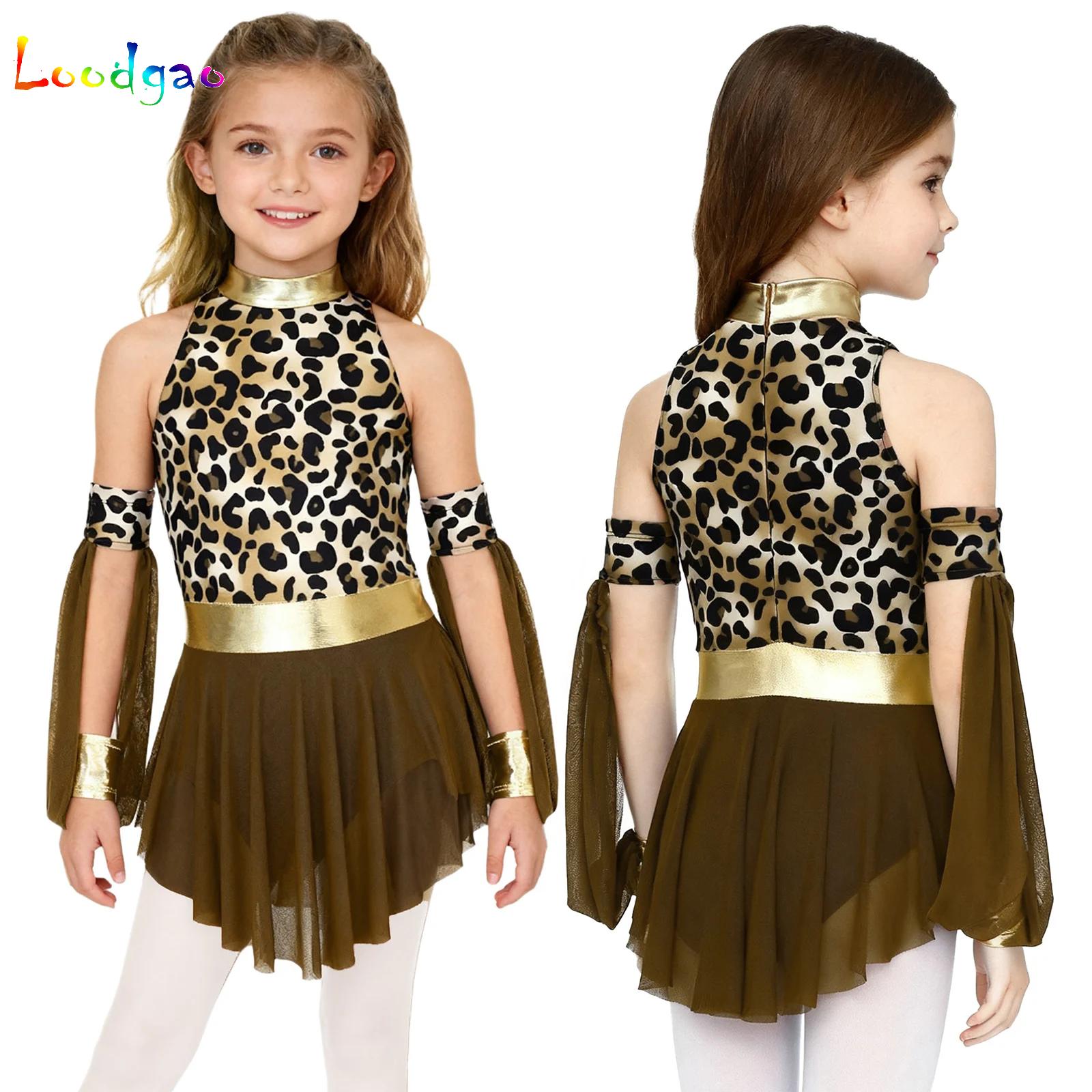 Kids Leopard Savage Caveman Cr - Summer Clothing Set For Girls avaliação e preço