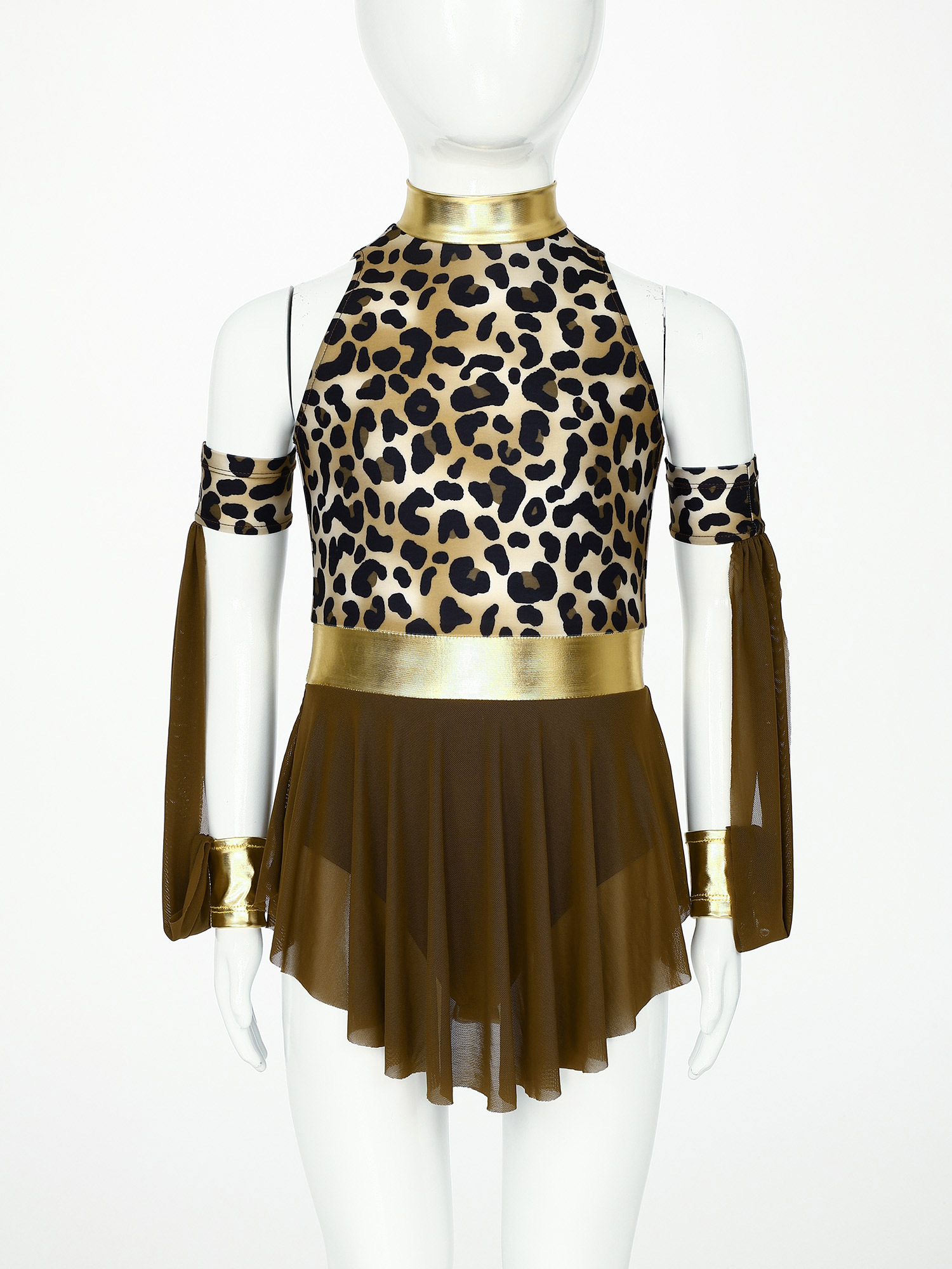 Kids Leopard Savage Caveman Cr - Summer Clothing Set For Girls avaliação e preço