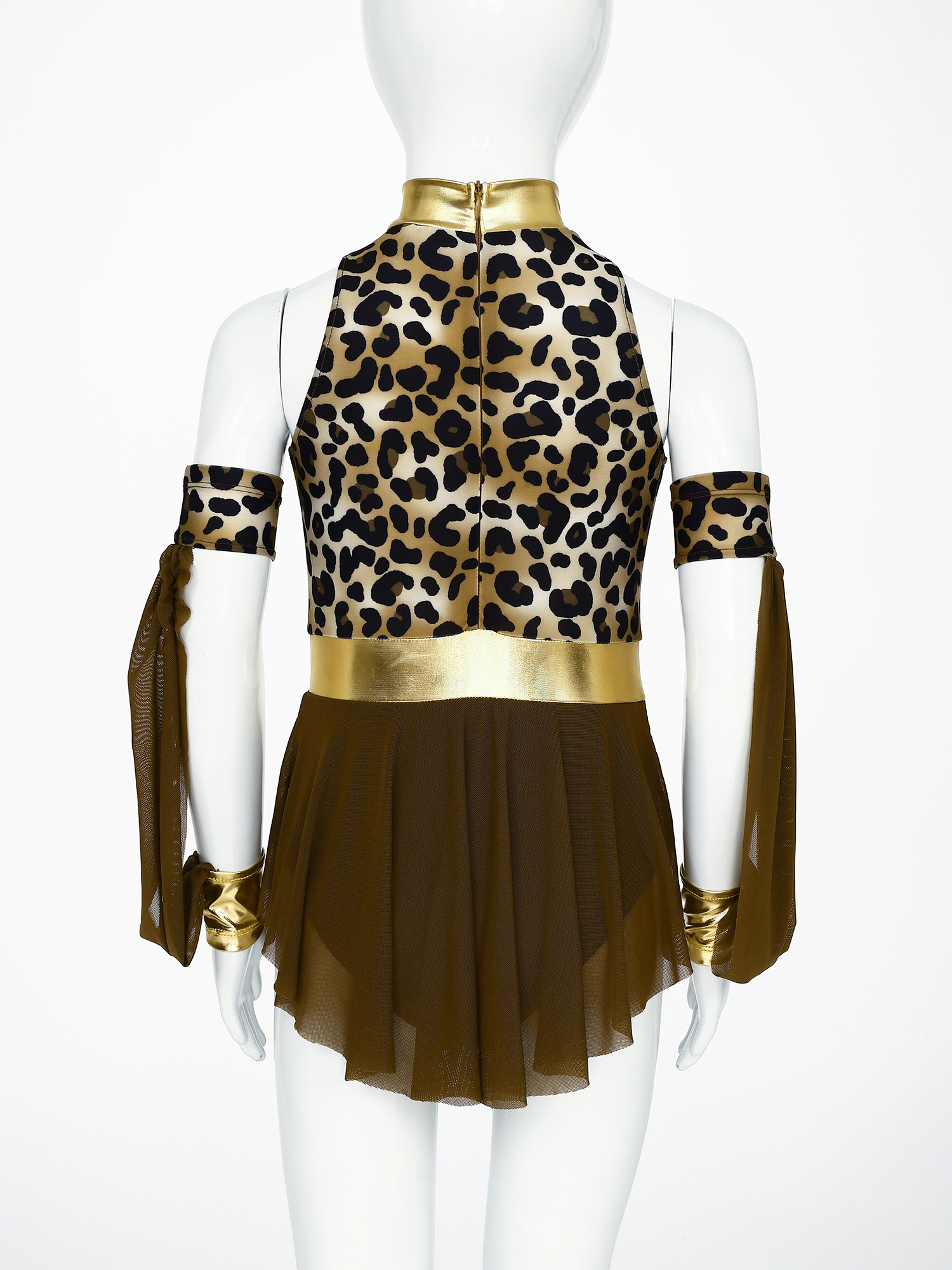 Kids Leopard Savage Caveman Cr - Summer Clothing Set For Girls avaliação e preço