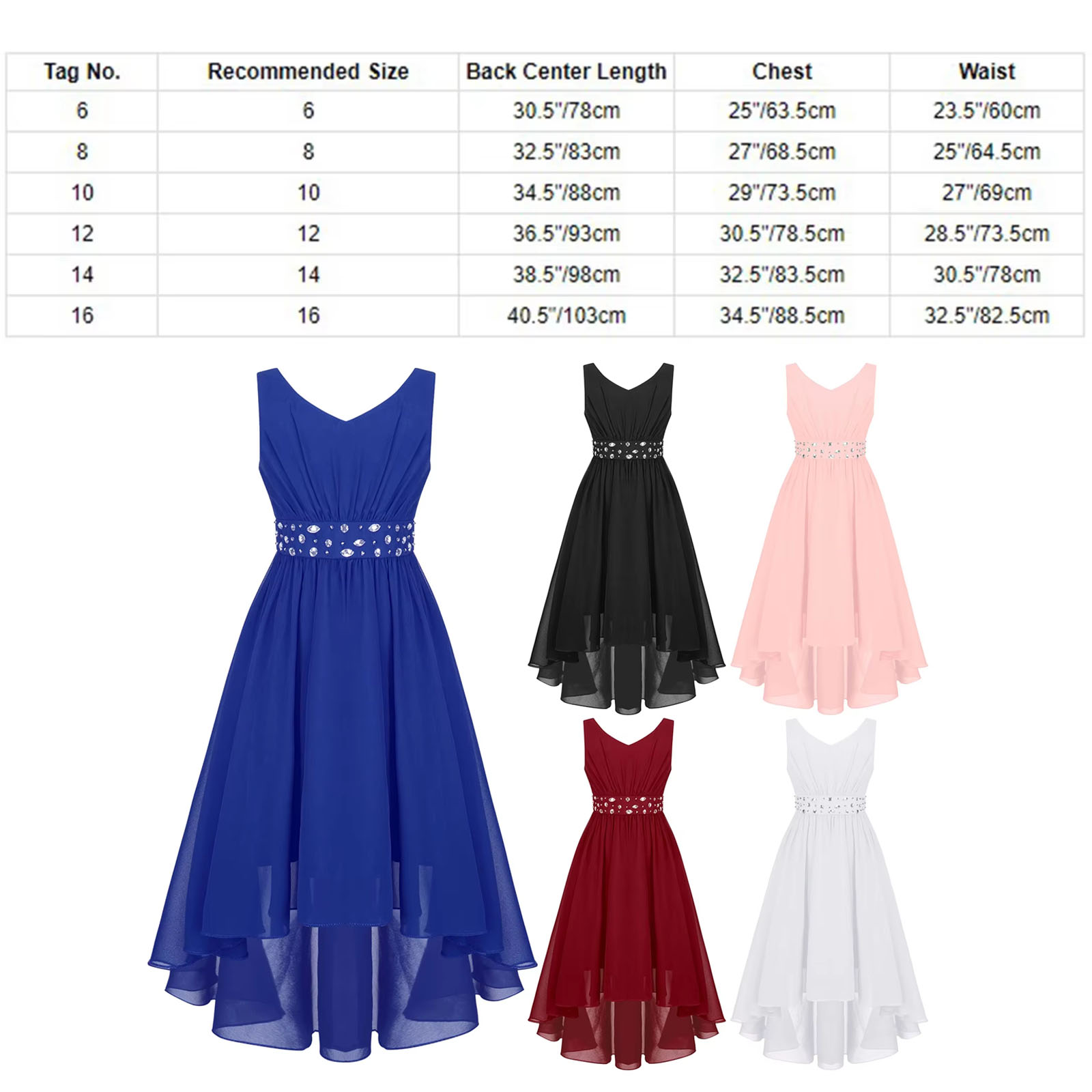 Summer Girls Festive Dress Hi- - Summer Evenings Clothing avaliação e preço