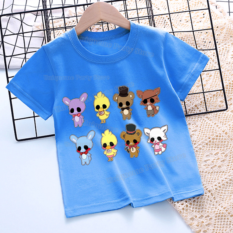 Five Night At Freddys T Shirt  - Summer Clothing Newborn avaliação e preço