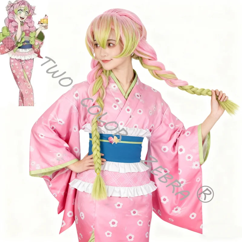 A;3\v,7'd/Kanroji Mitsuri Cosp - Romper Playsuit Women avaliação e preço