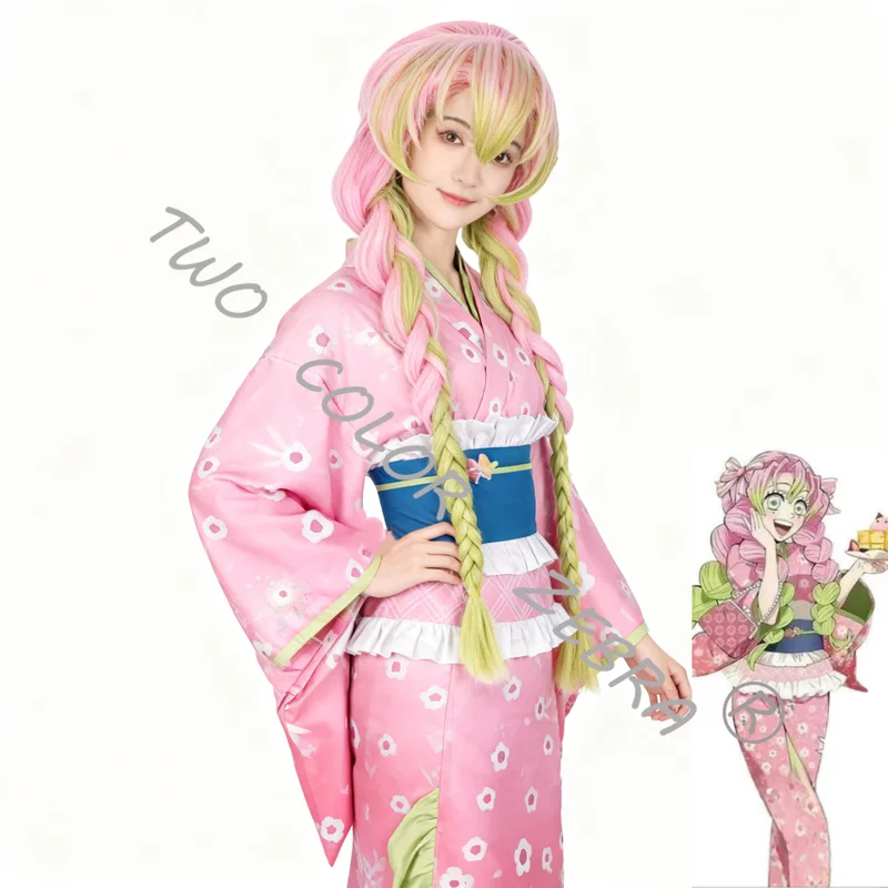A;3\v,7'd/Kanroji Mitsuri Cosp - Romper Playsuit Women avaliação e preço