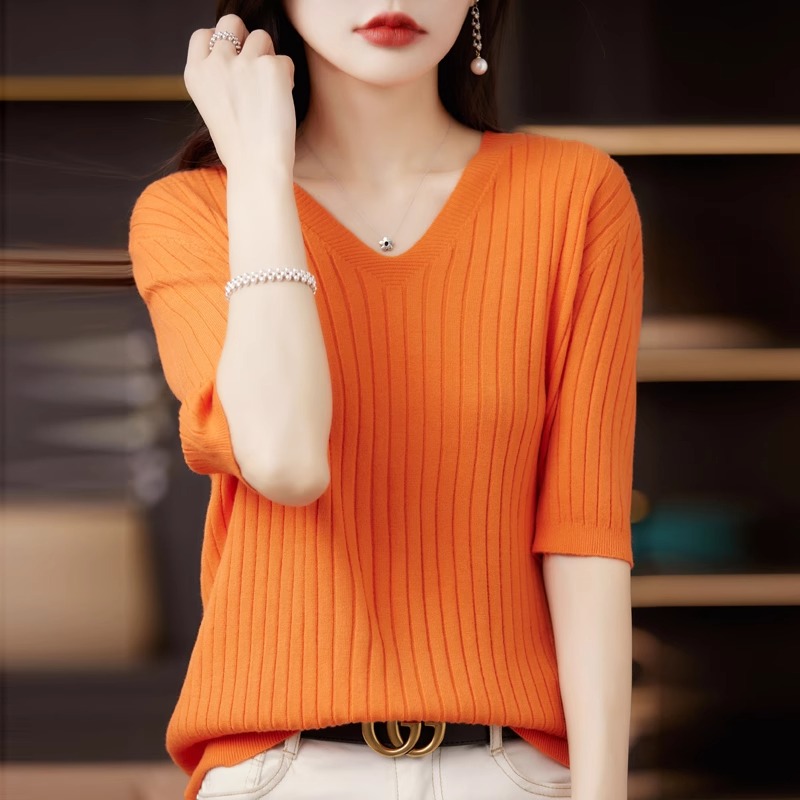 Women's Sweater Spring Summer  - Summer Clothing Yarn avaliação e preço