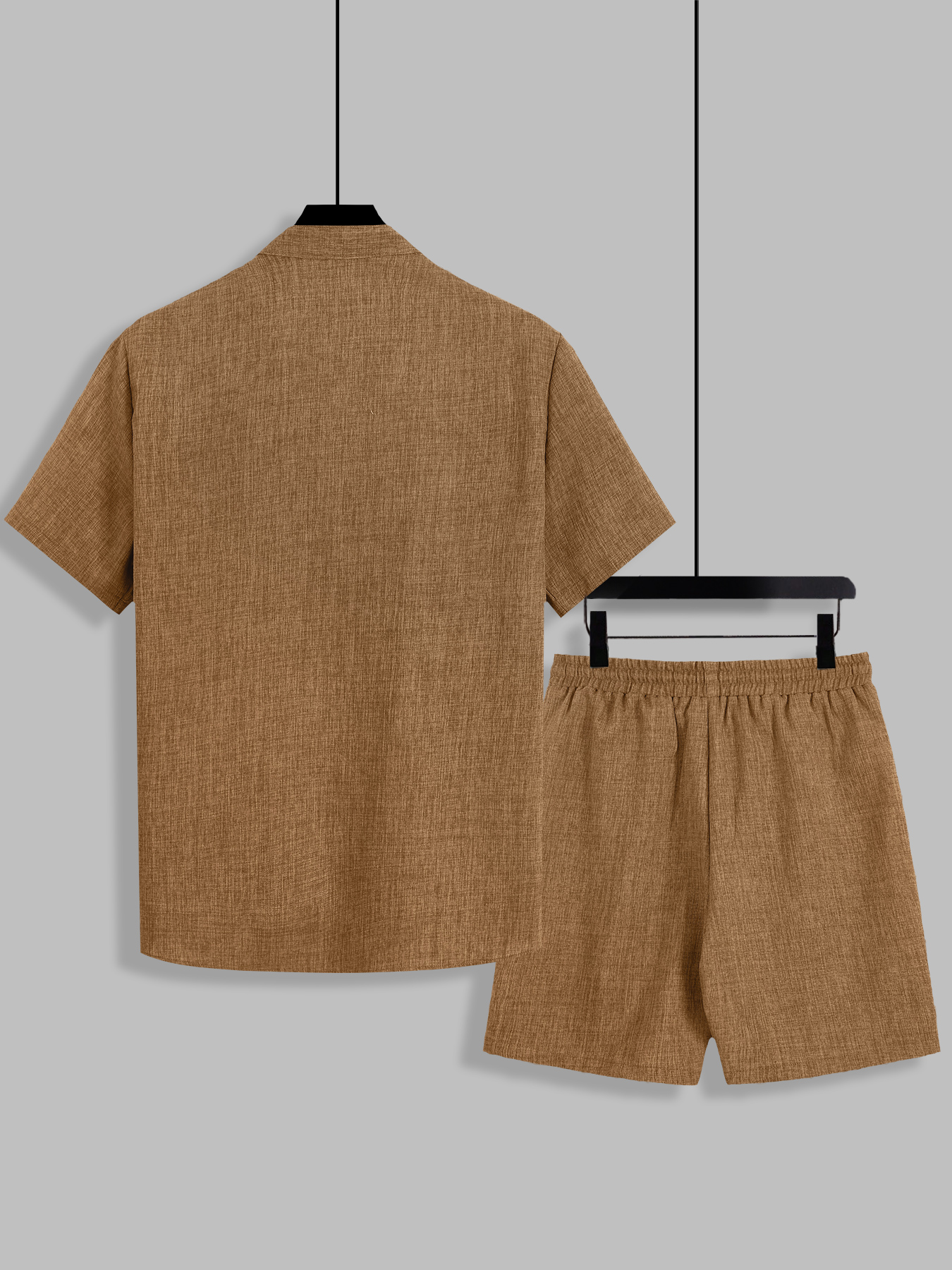 Summer Men's Cotton Linen Text - Summer Clothing Types avaliação e preço