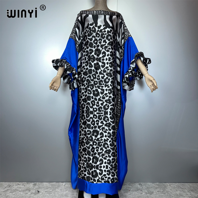 WINYI summer Leopard print eve - Summer Evenings Clothing avaliação e preço