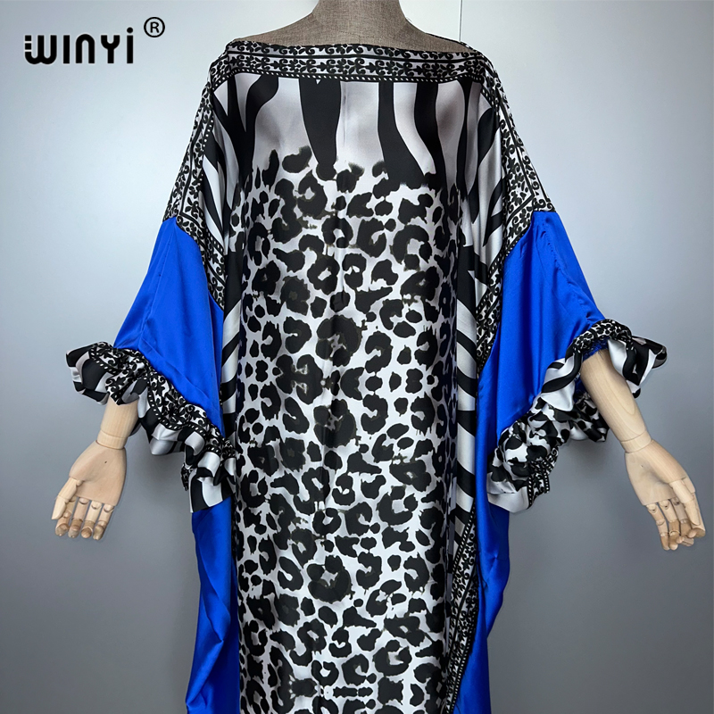 WINYI summer Leopard print eve - Summer Evenings Clothing avaliação e preço