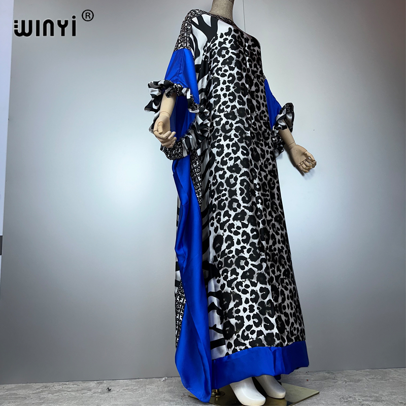 WINYI summer Leopard print eve - Summer Evenings Clothing avaliação e preço