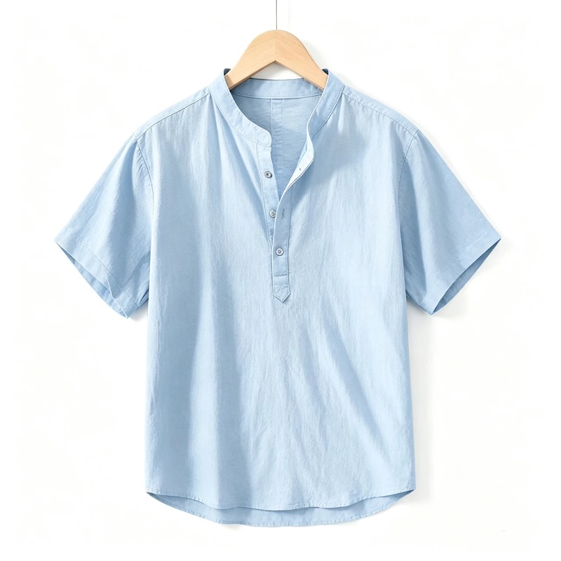 Summer Thin Short-sleeved Shir - Summer Clothing Types avaliação e preço
