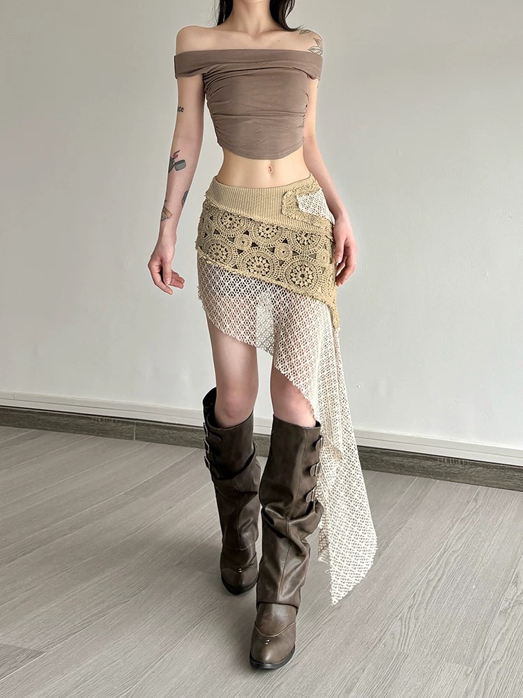 Bohemian Vintage Style Knitted - Summer Clothing New Look avaliação e preço