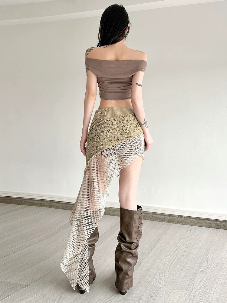 Bohemian Vintage Style Knitted - Summer Clothing New Look avaliação e preço