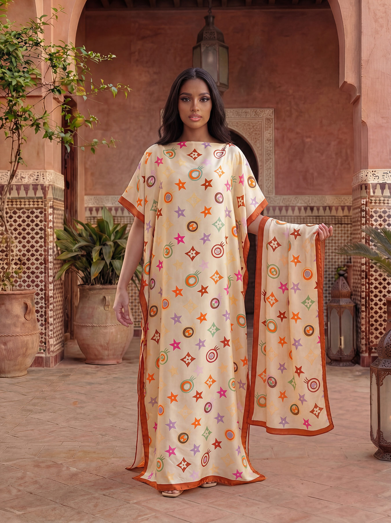 New Fashio Floral Pattern Sati - Summer Clothing For Older Women avaliação e preço