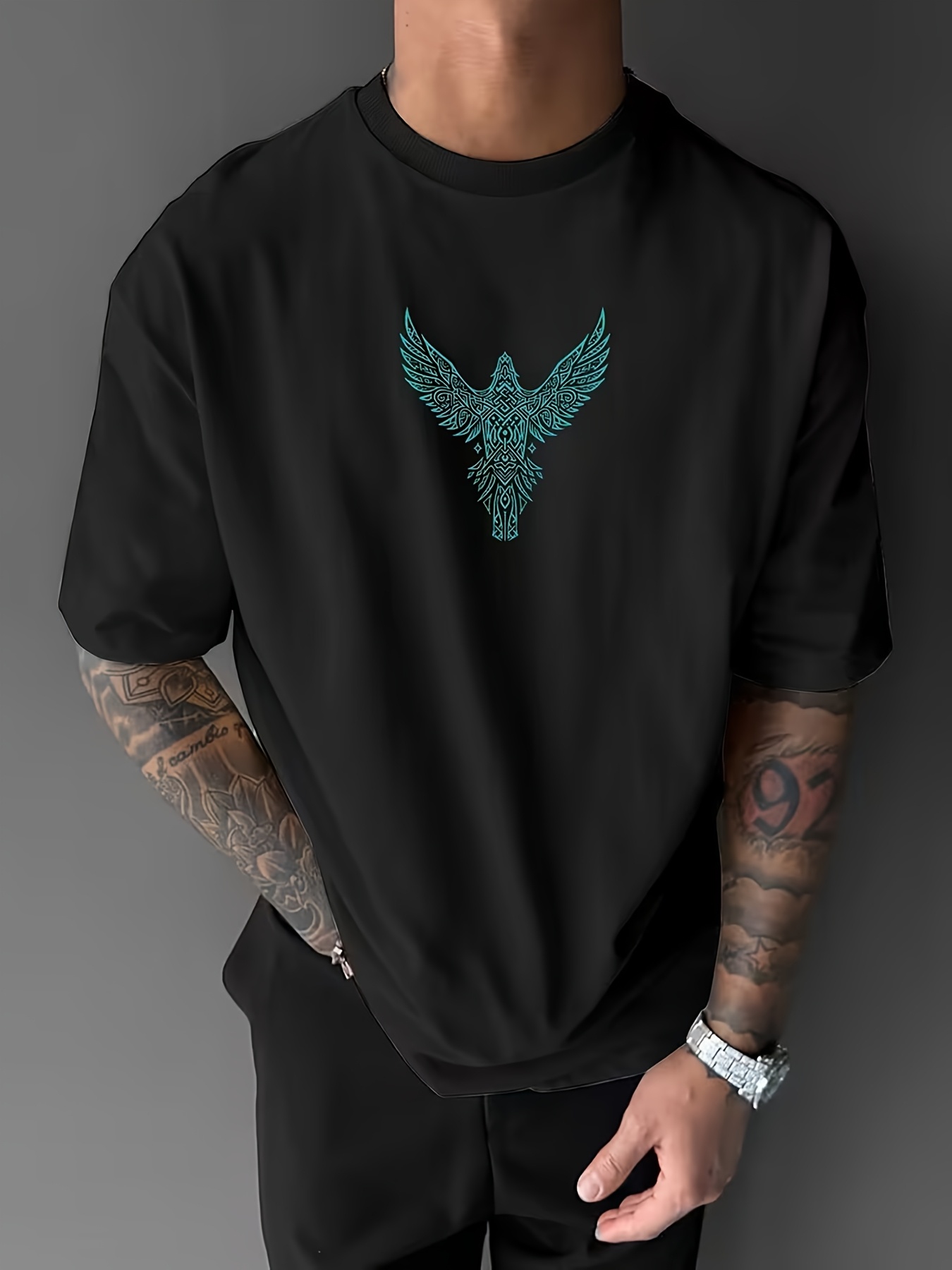 Men's 100% Cotton Short Sleeve - Summer Viking Clothing avaliação e preço