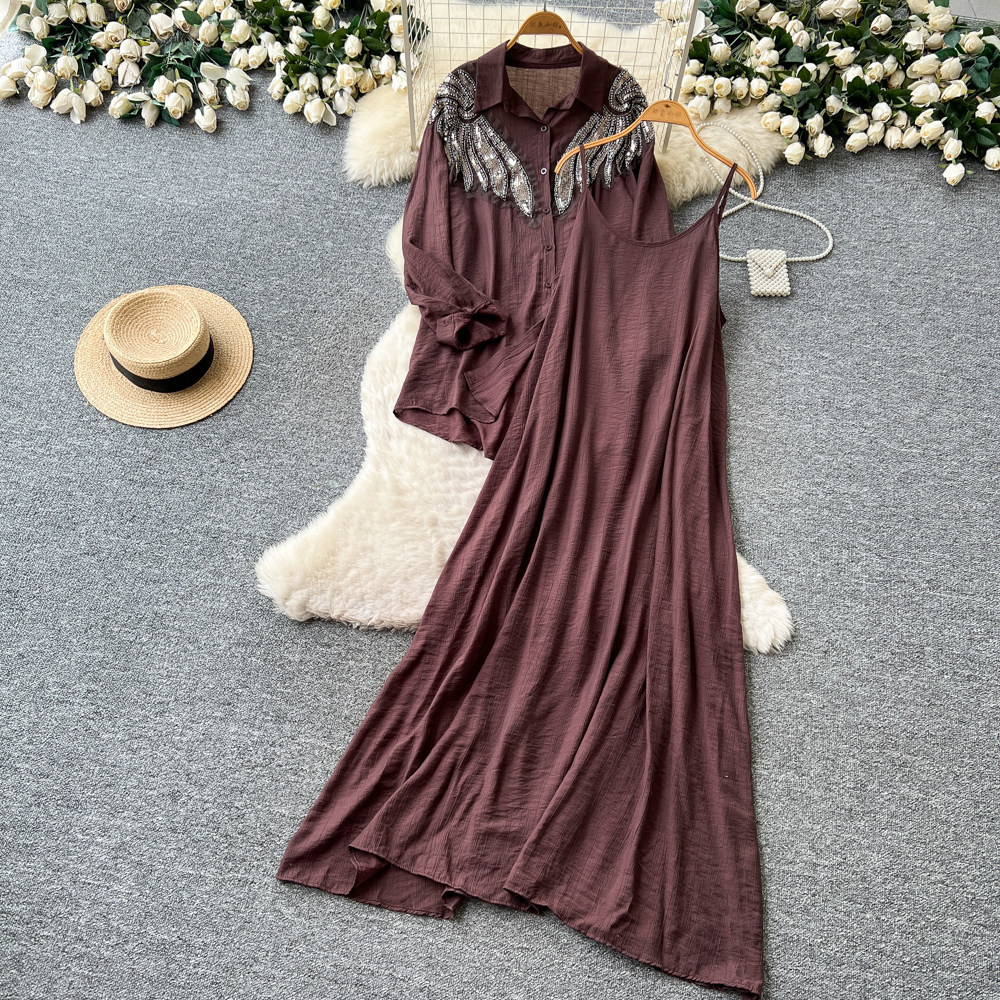 Women Two Piece Sets Dress Set - Summer Clothing For Older Women avaliação e preço