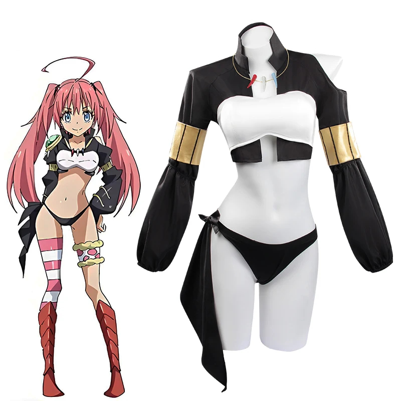 Milim Nava Cosplay Costumes An - Romper Playsuit Women avaliação e preço