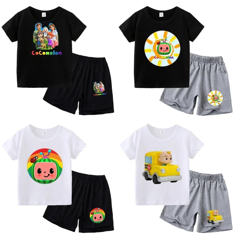 Cocomelons Summer Kid Clothes  - Summer Clothing Newborn avaliação e preço