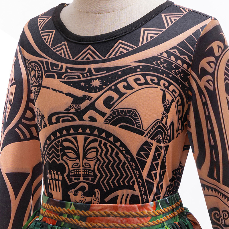 Maui Costume TattooTops+Pants  - Summer Clothing For Baby Boy avaliação e preço