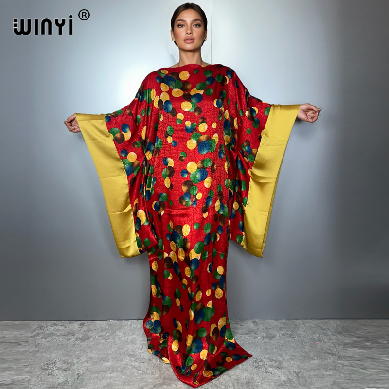 WINYI summer kuwait print even - Summer Evenings Clothing avaliação e preço