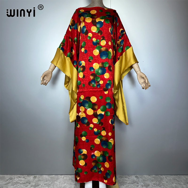 WINYI summer kuwait print even - Summer Evenings Clothing avaliação e preço