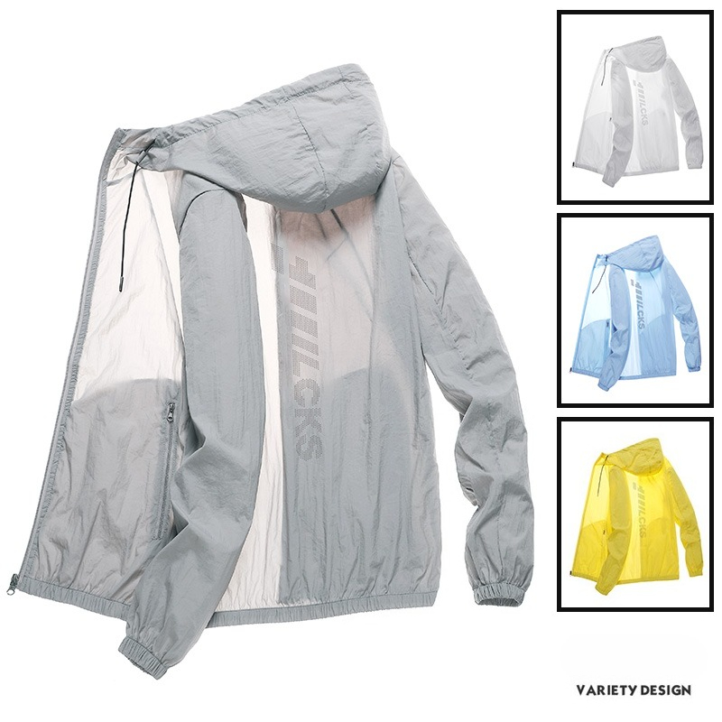 Summer Men's Sun Protection Cl - Crew Clothing Summer Jacket avaliação e preço