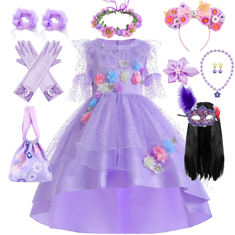 Encanto Cosplay Dress Isabella - Summer Evenings Clothing avaliação e preço