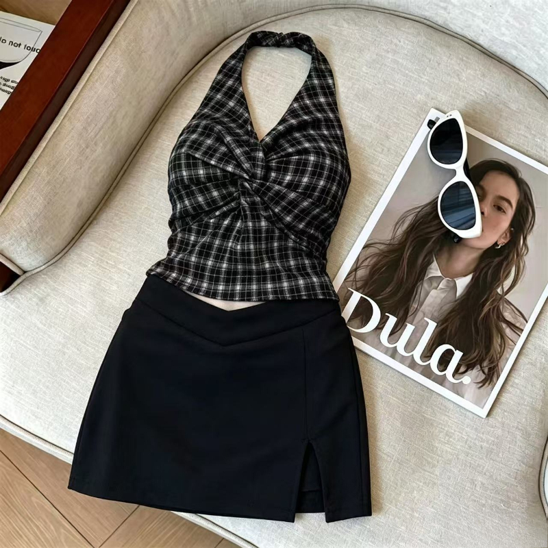 Summer Casual Spicy Girl 2 Pie - Summer Clothing Set For Girls avaliação e preço
