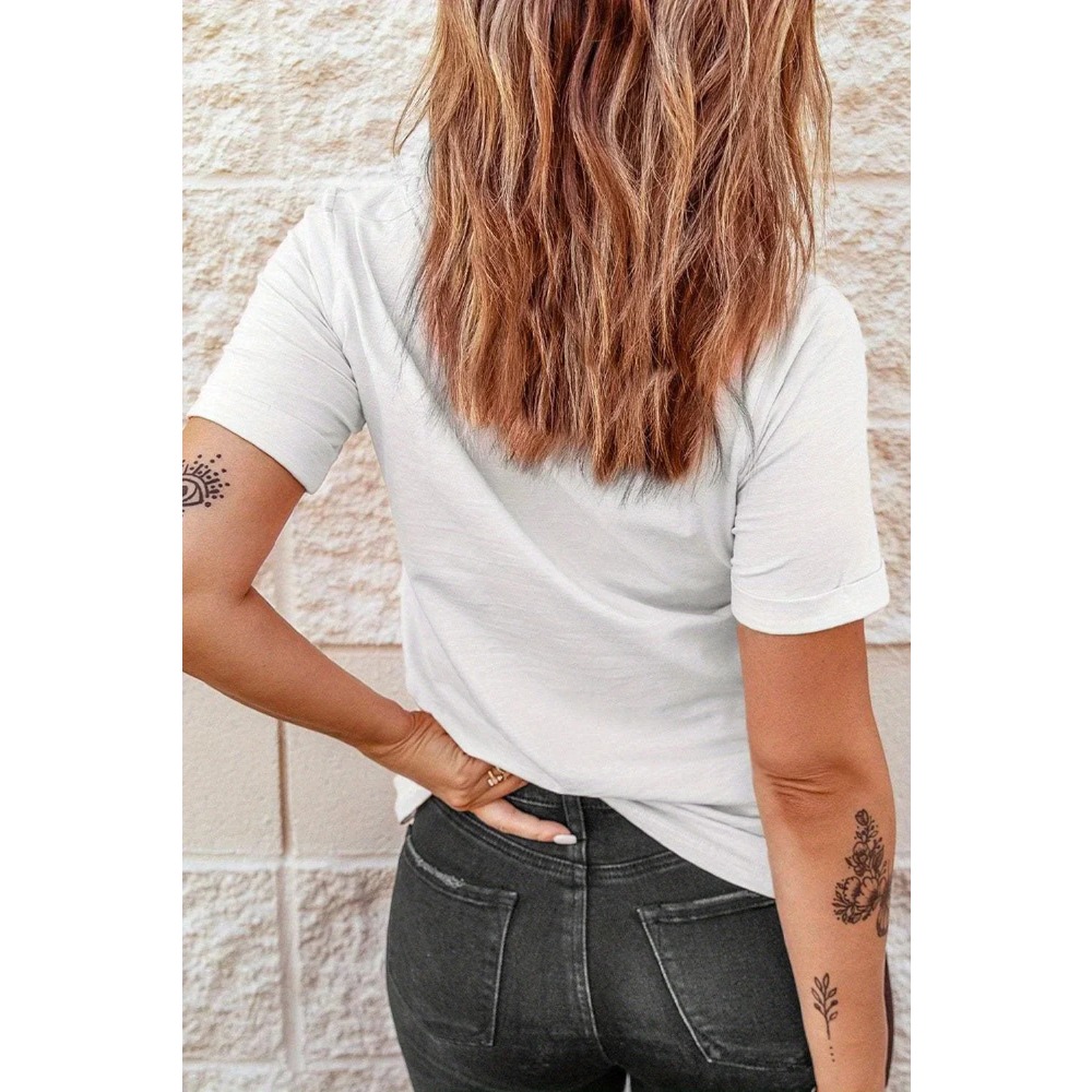 Women'S Casual Summer T-Shirt  - Summer Clothing Aesthetic avaliação e preço
