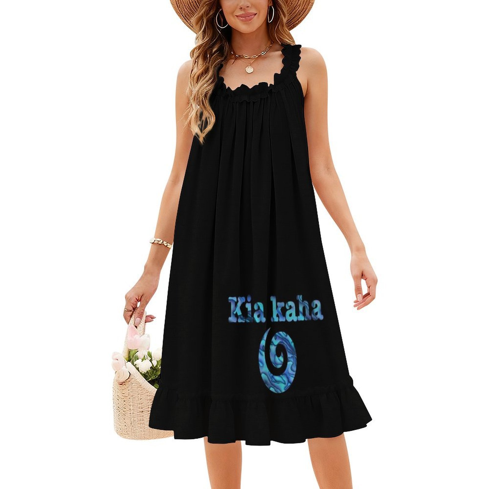 Kaha Koru Sweetheart Neckline  - Summer Clothing Nz avaliação e preço
