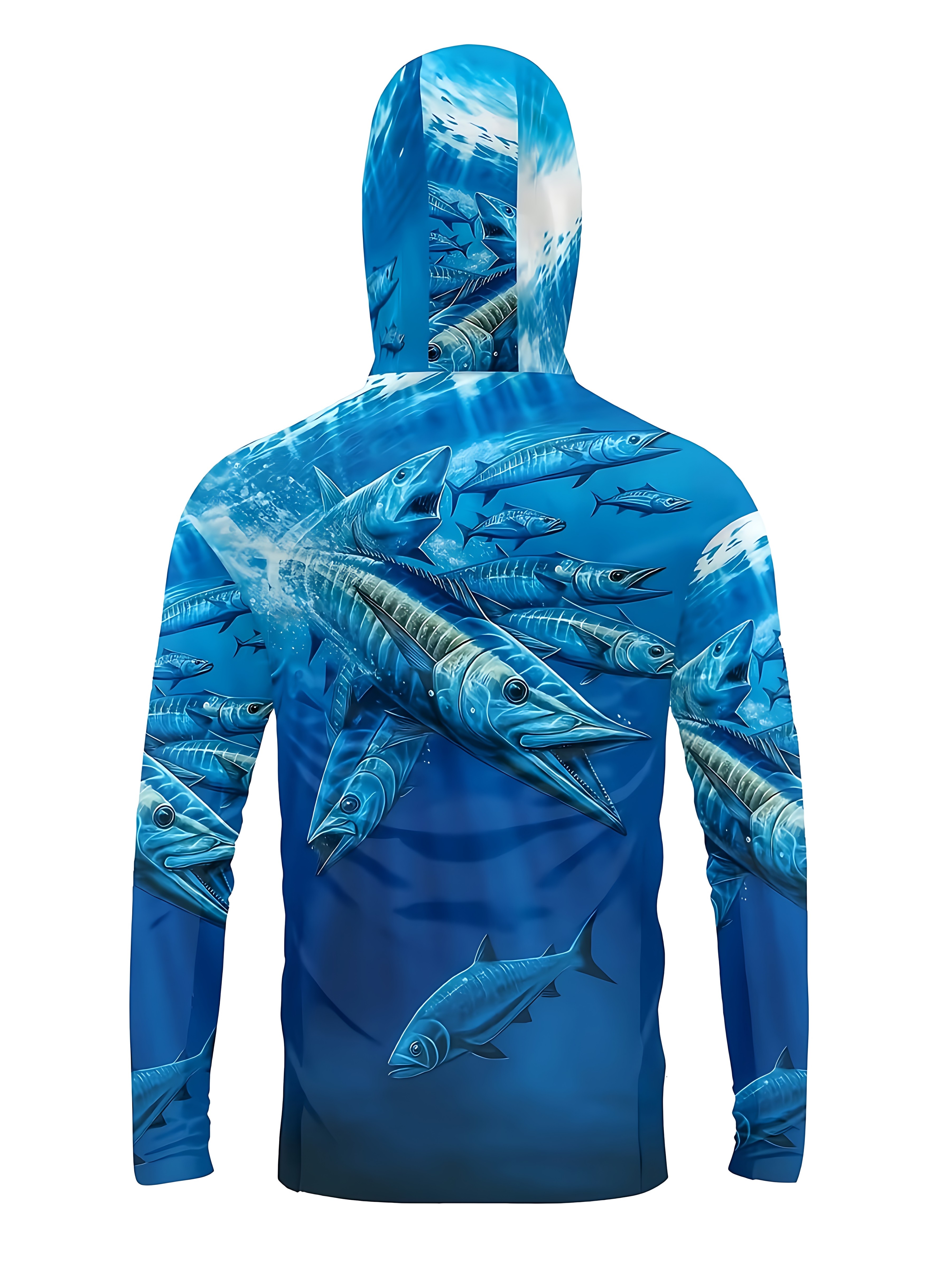 Fishing Shirt Hooded Men Fishi - Summer Clothing Types avaliação e preço