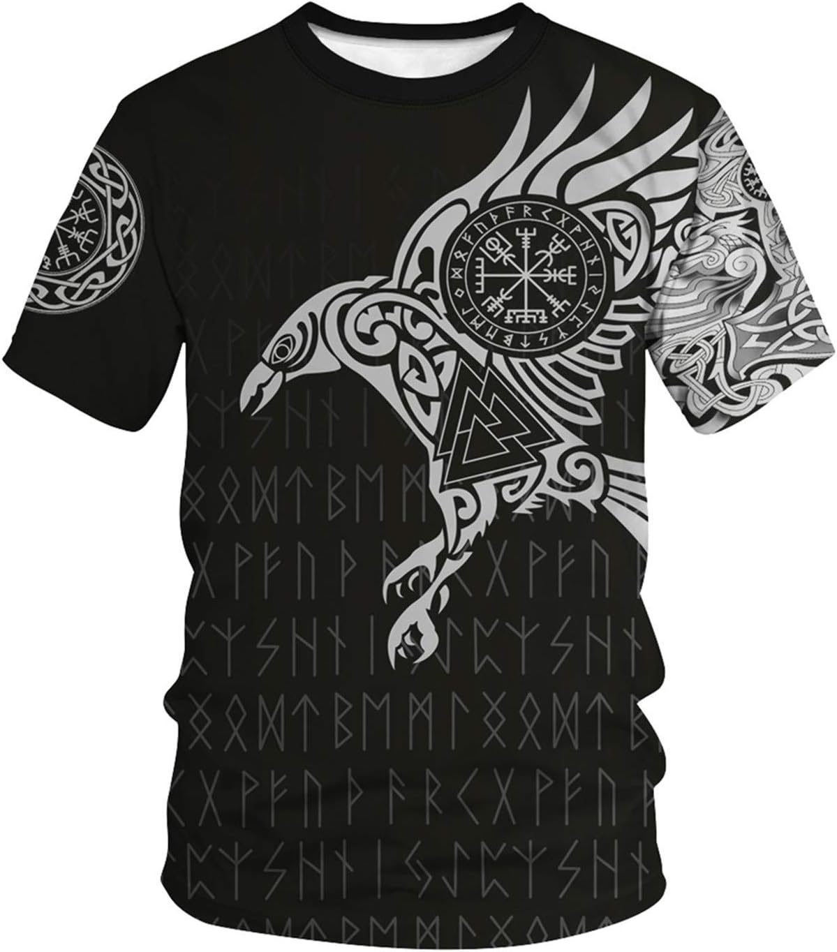 Men's Vikings T Shirt Tops Nov - Summer Viking Clothing avaliação e preço