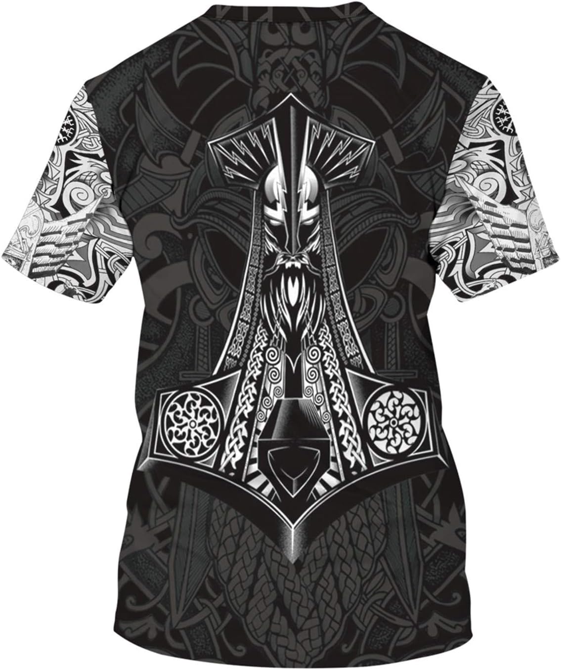 Men's Vikings T Shirt Tops Nov - Summer Viking Clothing avaliação e preço