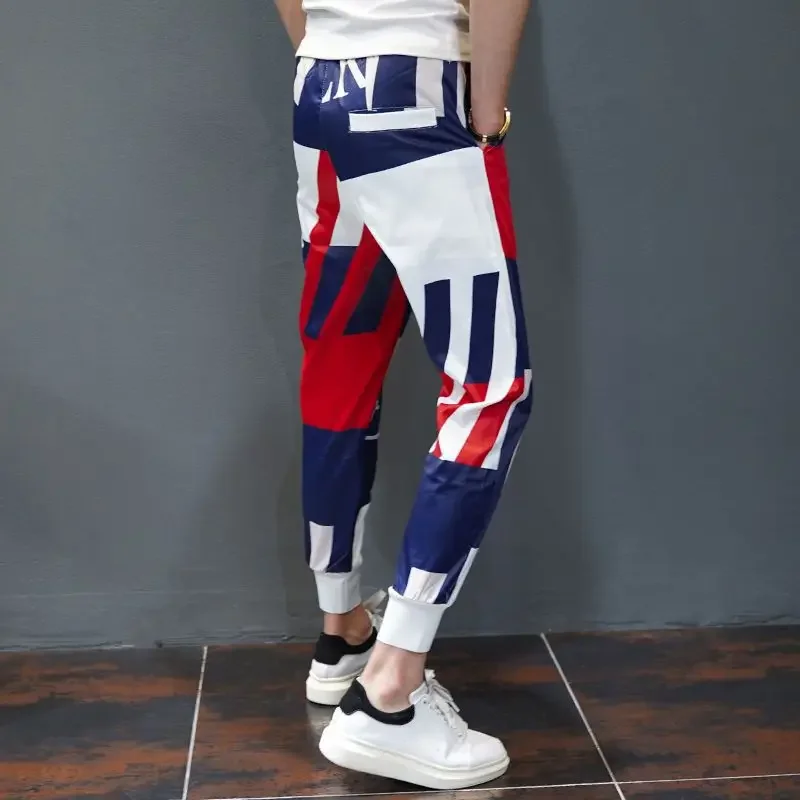 Slim Fit Polyester Men's Casua - Summer Clothing Aesthetic avaliação e preço