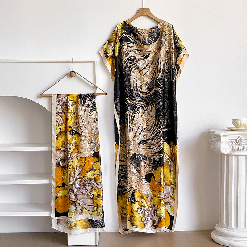 NEW Fashion Summer Dress With  - Summer Clothing For Older Women avaliação e preço