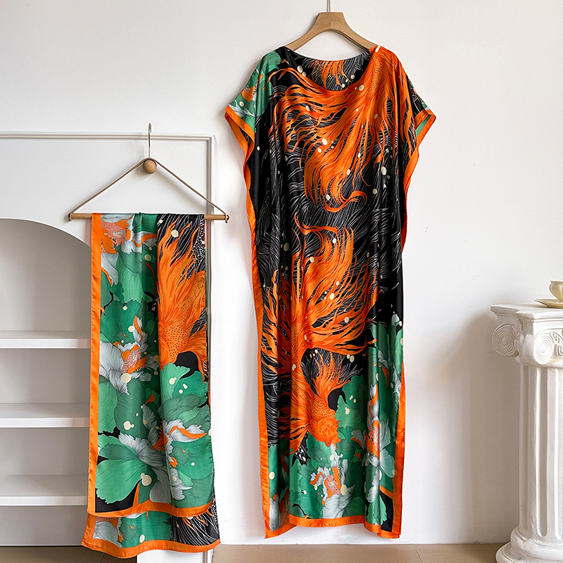 NEW Fashion Summer Dress With  - Summer Clothing For Older Women avaliação e preço