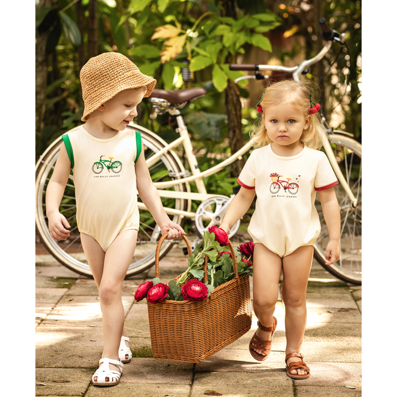 Ali Plus SS26 Printed Bike col - Summer Clothing For Baby Boy avaliação e preço