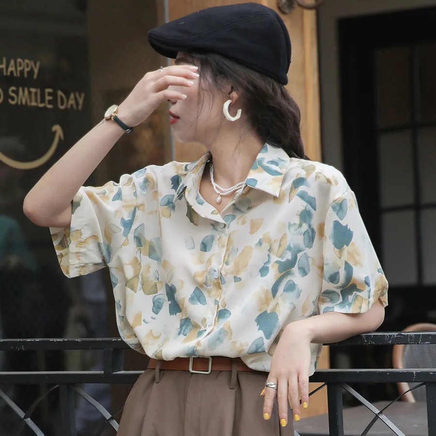 Print Shirts Summer Women's T- - Summer Clothing Aesthetic avaliação e preço