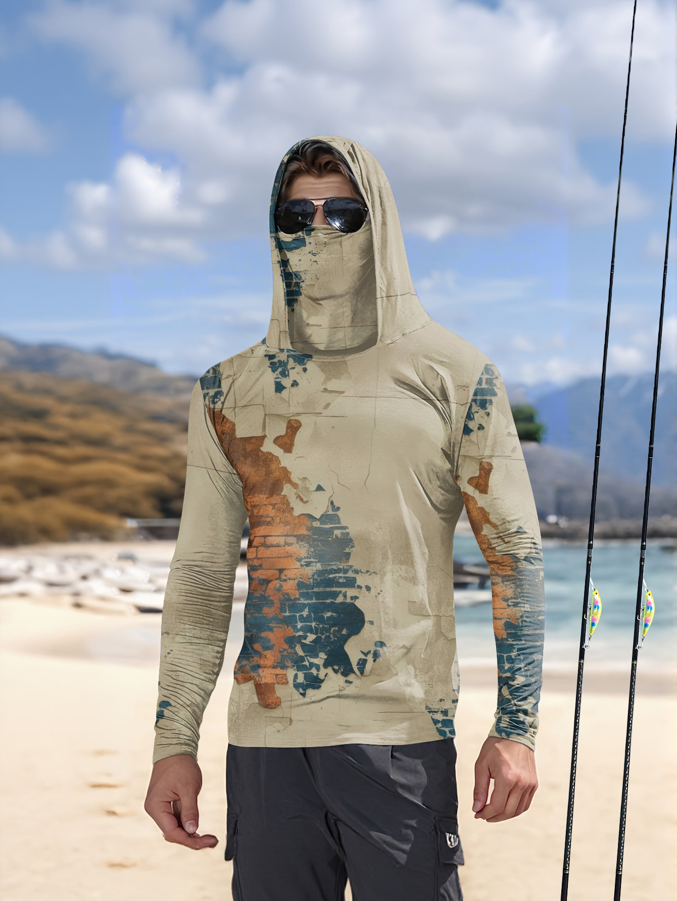 2026 Summer New Men's Long-Sle - Summer Clothing Types avaliação e preço