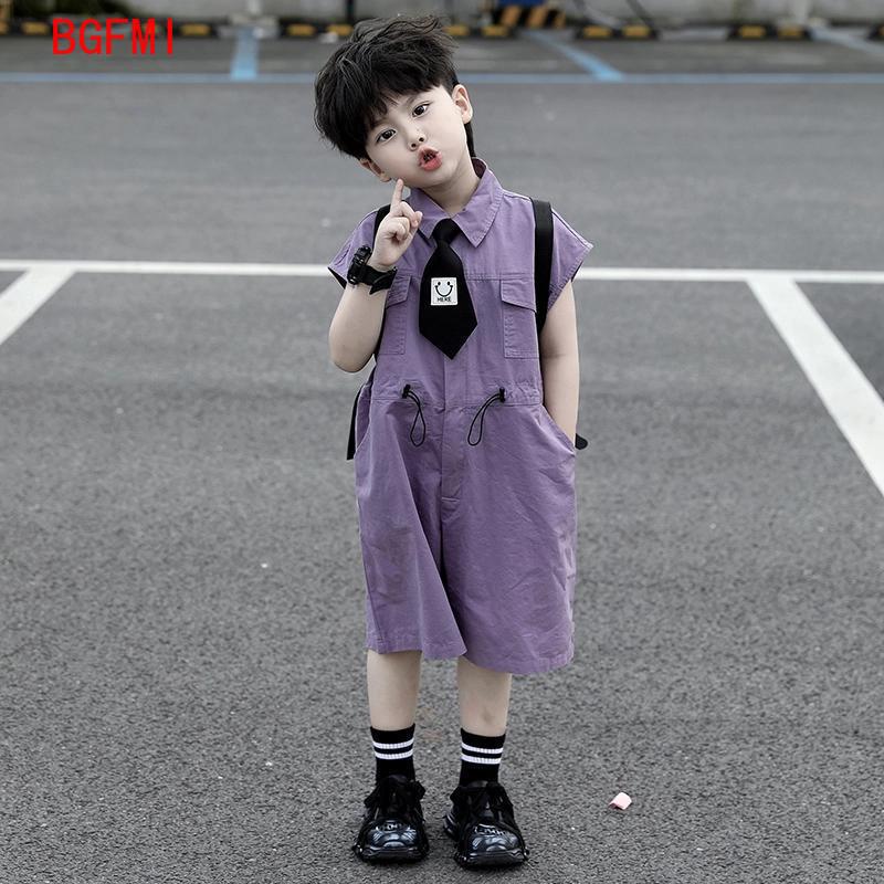 Kids Summer Shorts Overalls Ca - Summer Clothing For Baby Boy avaliação e preço