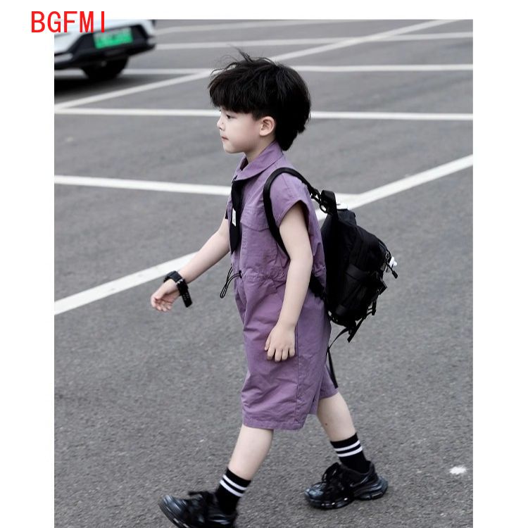 Kids Summer Shorts Overalls Ca - Summer Clothing For Baby Boy avaliação e preço