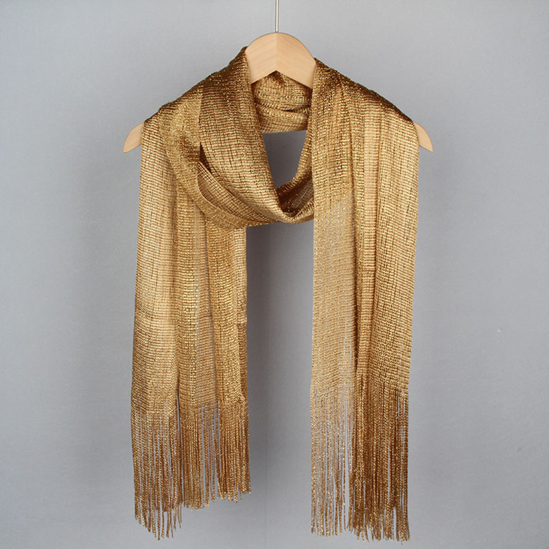 Fashion Gold Silver Bright Sil - Summer Clothing For Older Women avaliação e preço