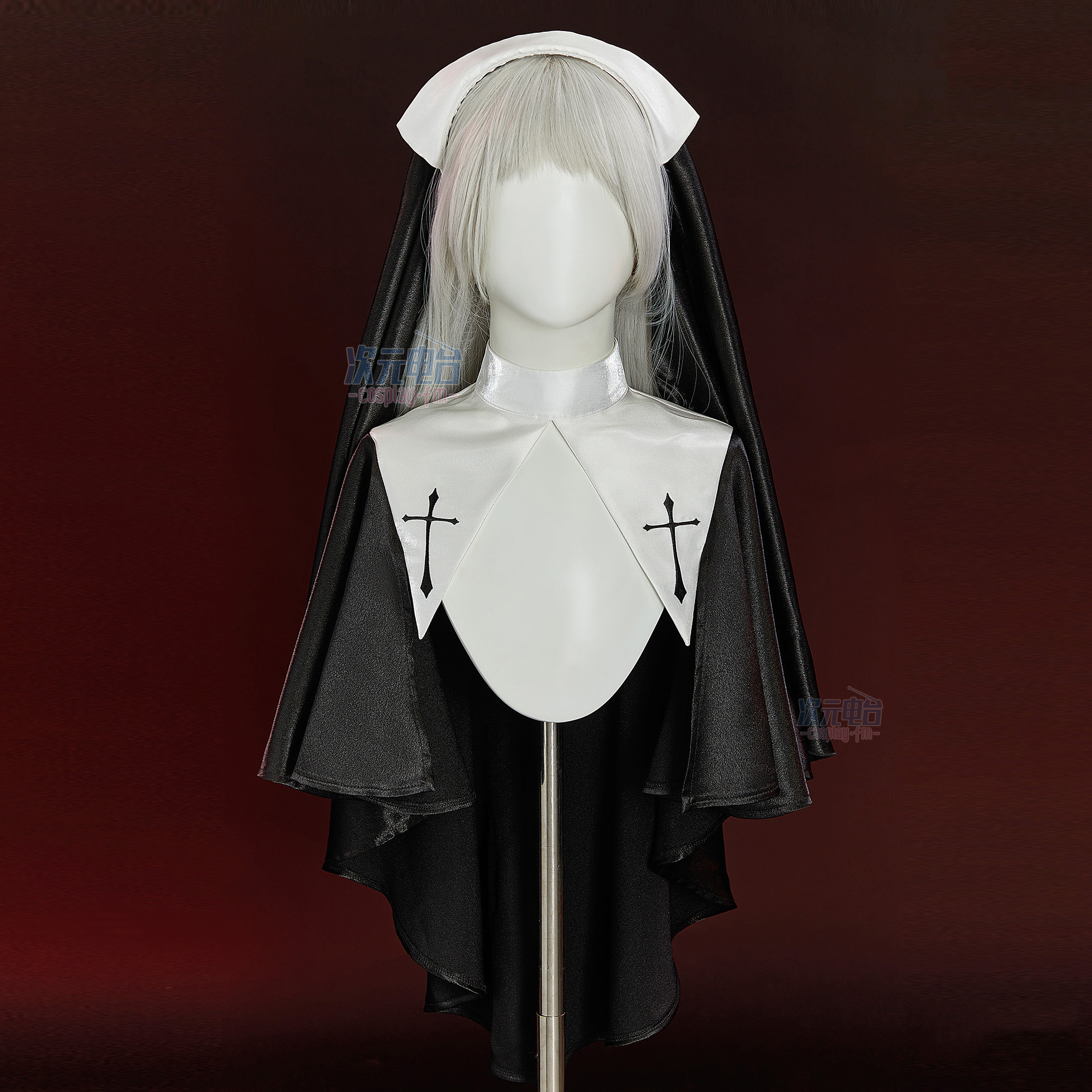 Nun Cosplay Costume Women Sexy - Romper Playsuit Women avaliação e preço