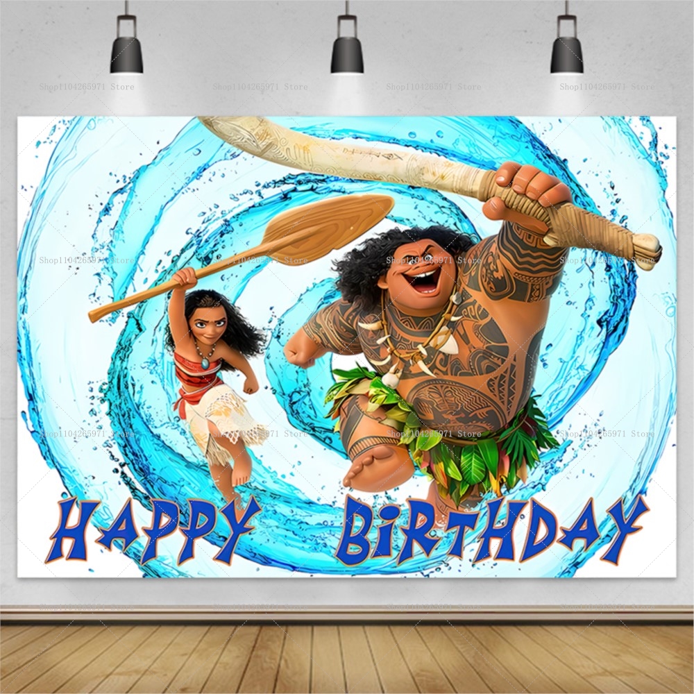 Baby Moana Theme Summer Birthd - Summer Clothing For Baby Boy avaliação e preço