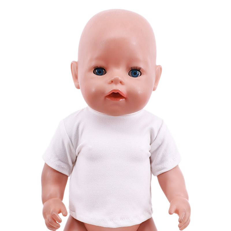 Doll Clothes Summer T-shirt Pu - Summer Clothing Newborn avaliação e preço