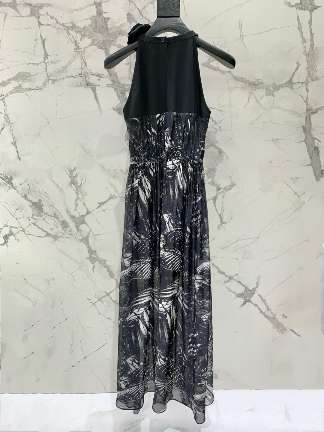 Romantic Palm Tree Floral Prin - Sundress Midi Floral avaliação e preço