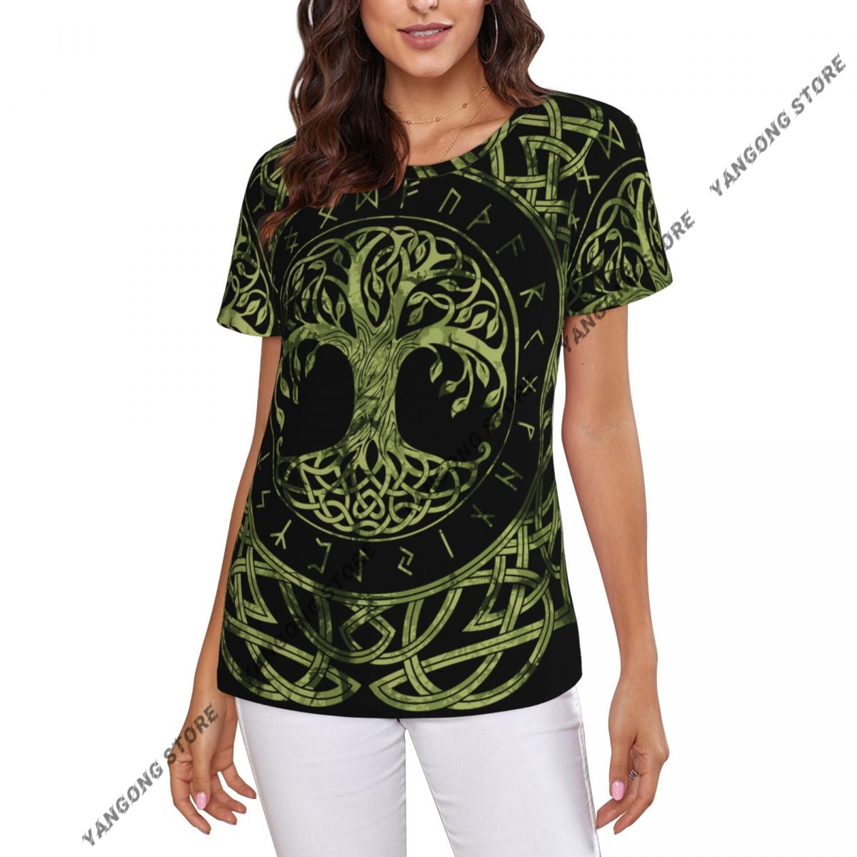 Women's T-shirt Norse Nordic V - Summer Viking Clothing avaliação e preço