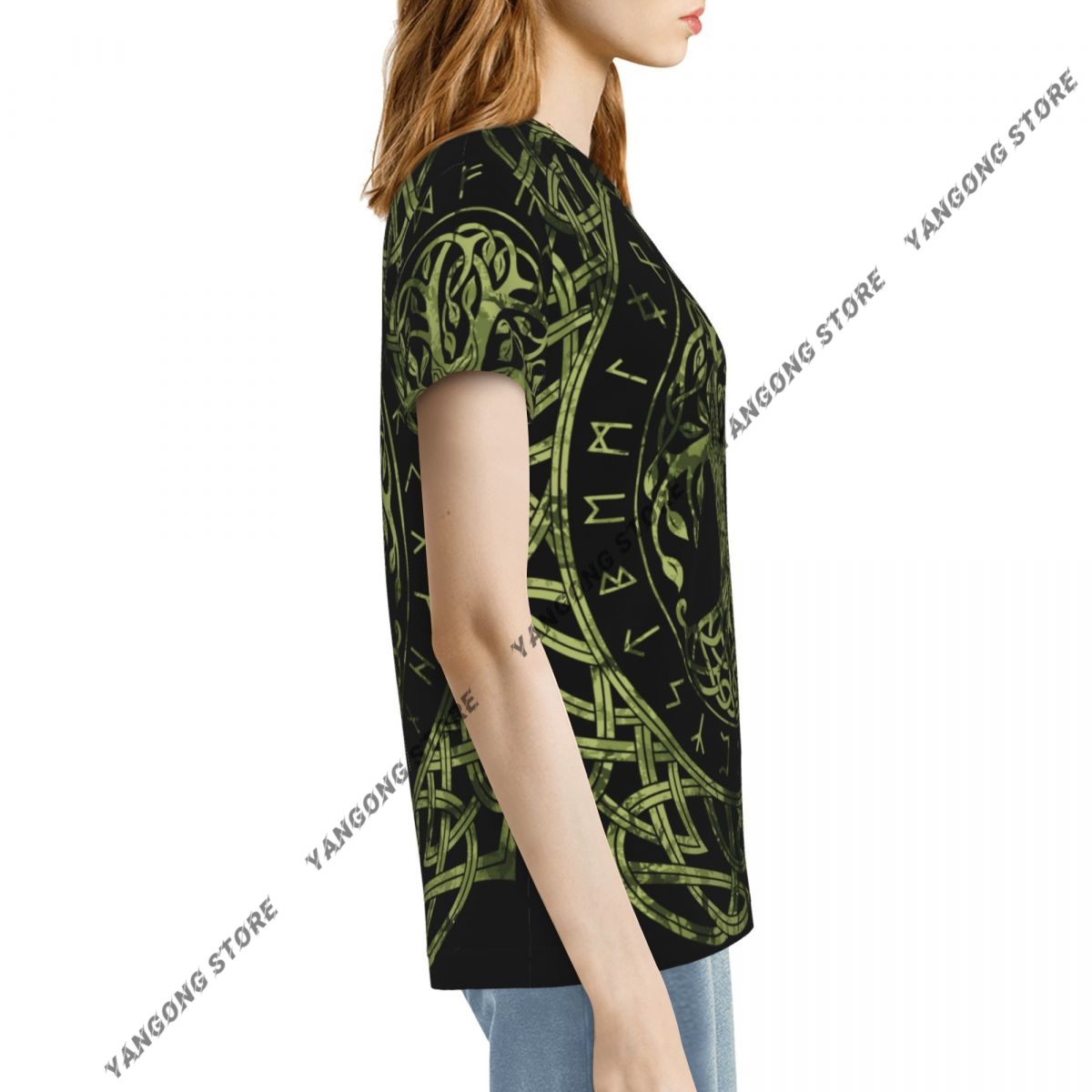 Women's T-shirt Norse Nordic V - Summer Viking Clothing avaliação e preço